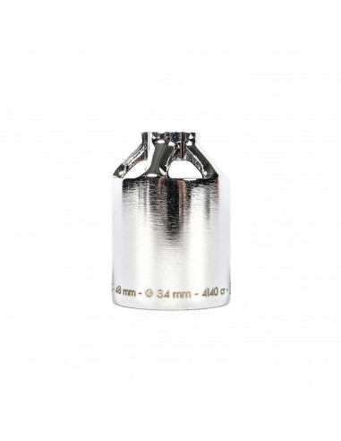 ETHIC Pegs 12 STD STEEL 48mm Polished