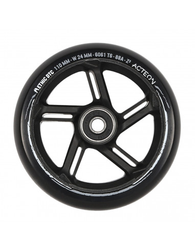 ETHIC Roue ACTEON 110mm 88A Noir [x1]