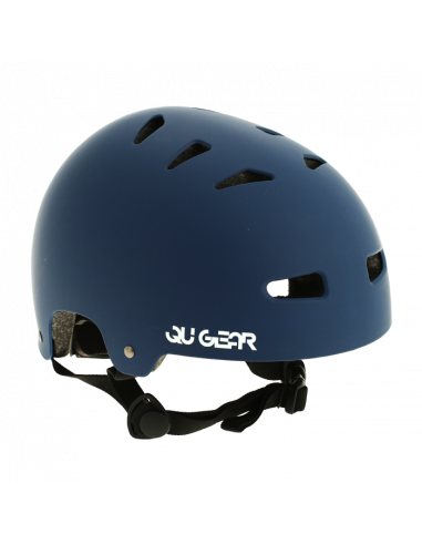 QU GEAR Blue URBAN Helmet