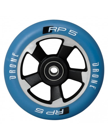 DRONE Wheel RP5 Black Pastel Blue [x1]