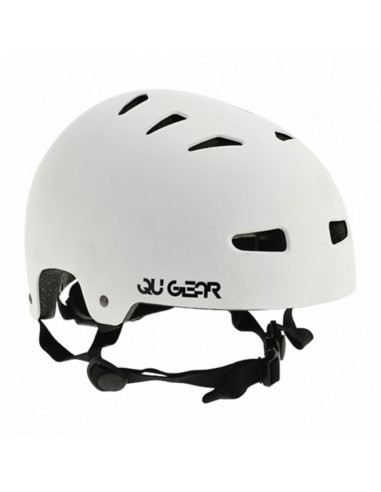 QU GEAR URBAN JUNIOR Helmet White