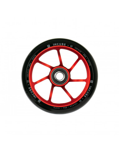 ETHIC Roue Incube V2 12 STD 125mm Rouge [x1]