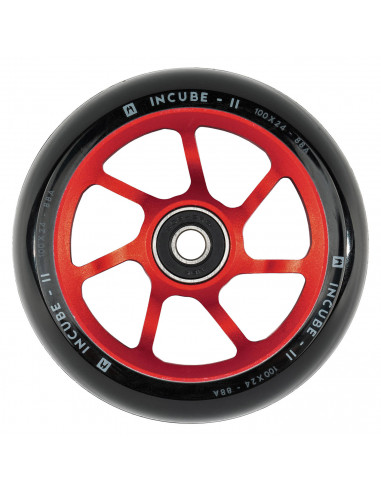 ETHIC Incube V2 Wheel 100mm Red [x1]