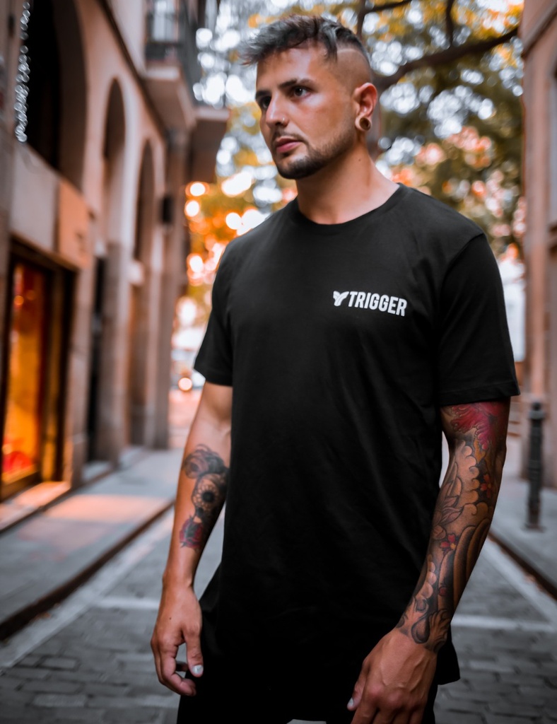 TRIGGER T-shirt CLUB Noir