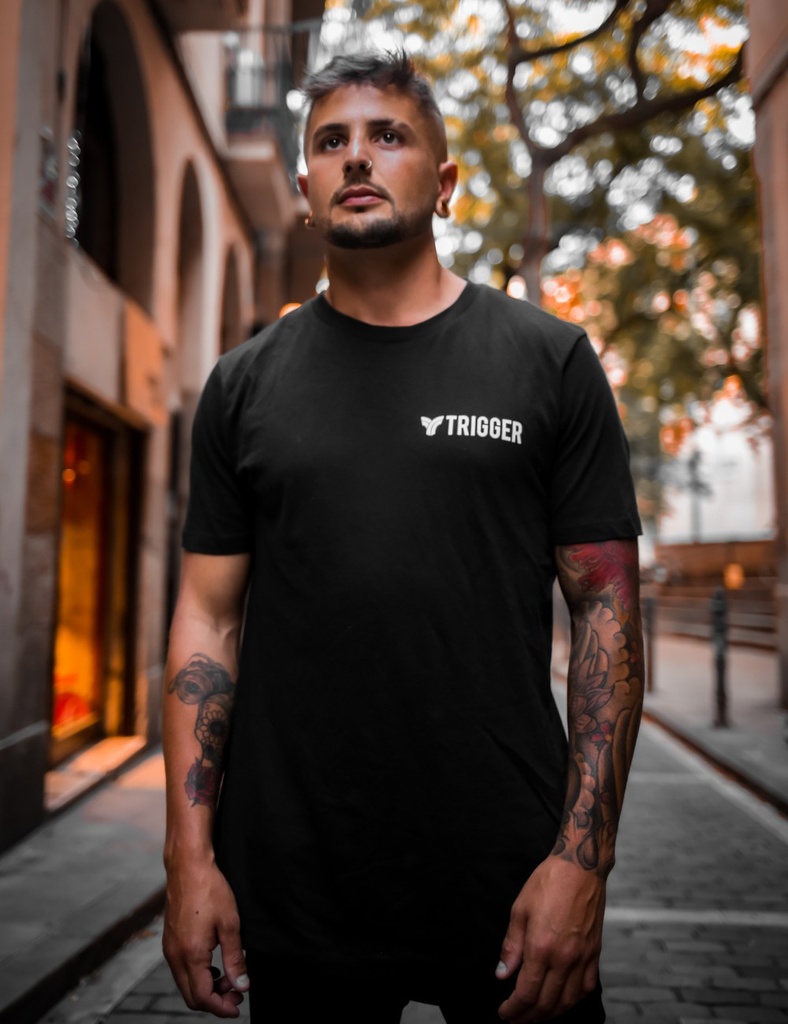 TRIGGER T-shirt CLUB Noir