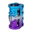 OATH Collier de serrage SCS 4 VIS CAGE V2 Blue Purple Titanium
