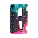 OATH Collier de serrage SCS 4 VIS CAGE V2 Green pink black