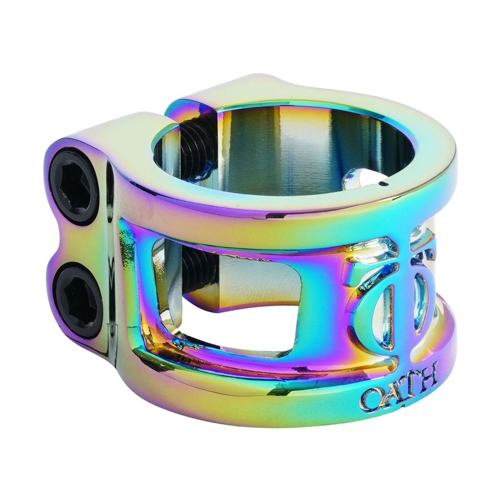 OATH Collier de serrage 2 VIS CAGE V2 Neo Chrome