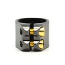 ETHIC Collier de serrage ALU Noir Chrome