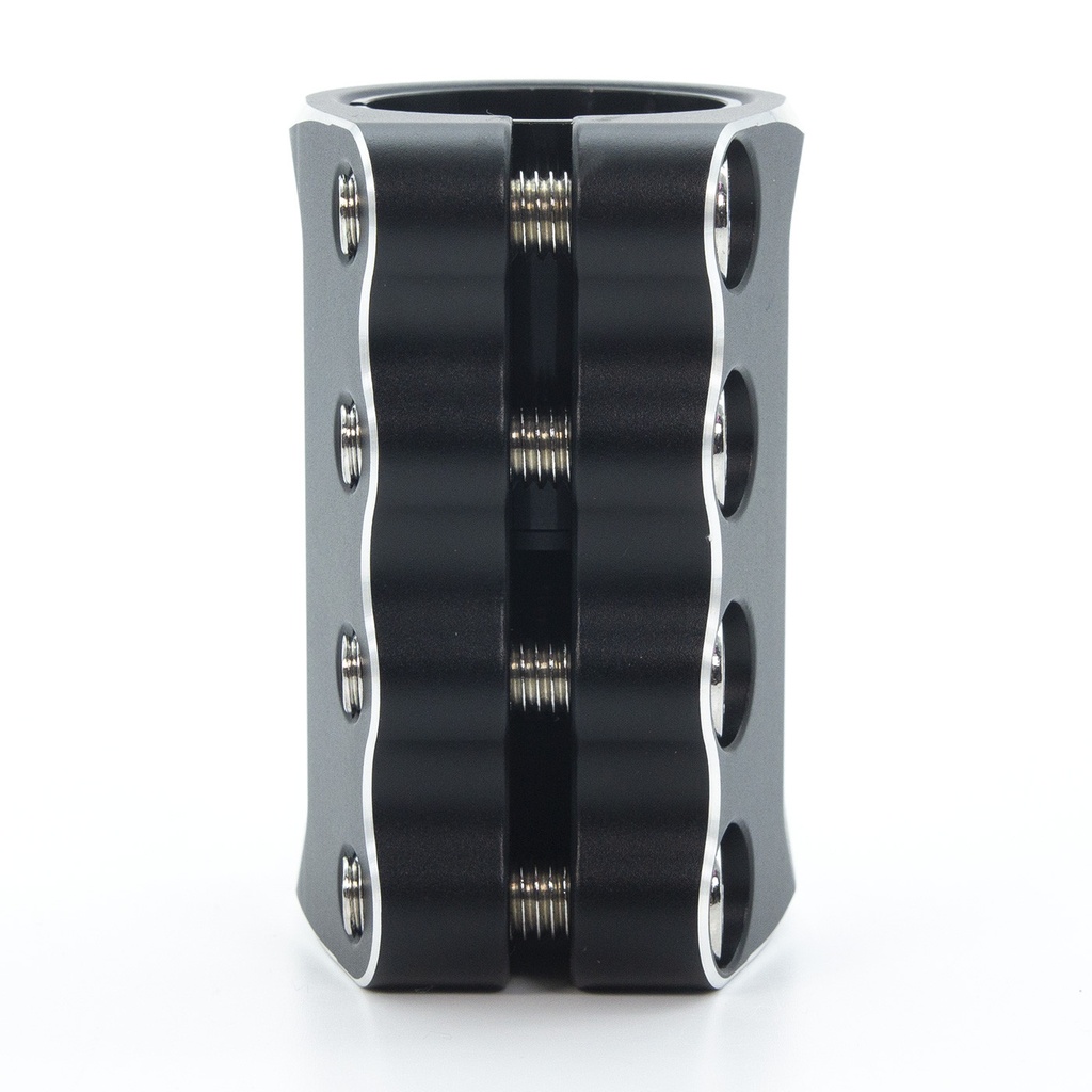 TRIGGER Collier de serrage NEMESTIA 4 VIS SCS Noir et Chrome