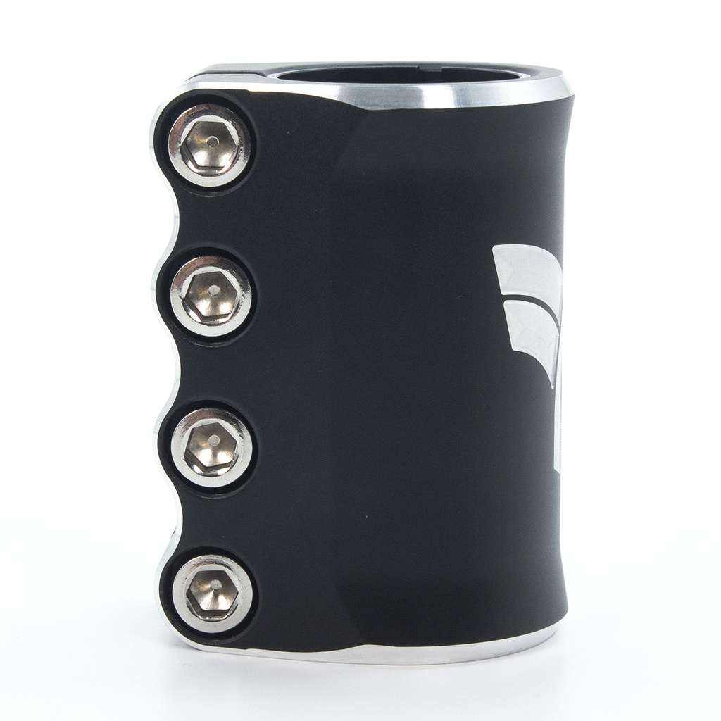 TRIGGER Collier de serrage NEMESTIA 4 VIS SCS Noir et Chrome