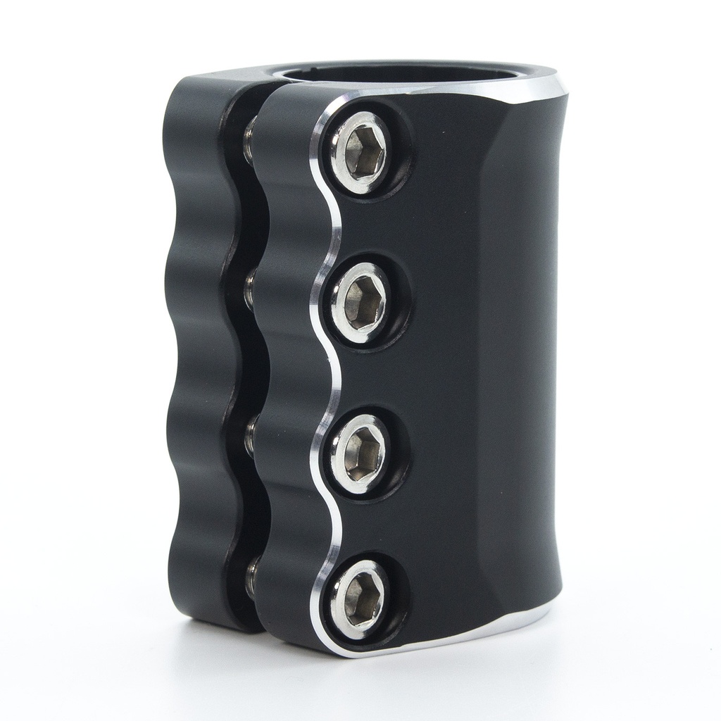 TRIGGER Collier de serrage NEMESTIA 4 VIS SCS Noir et Chrome