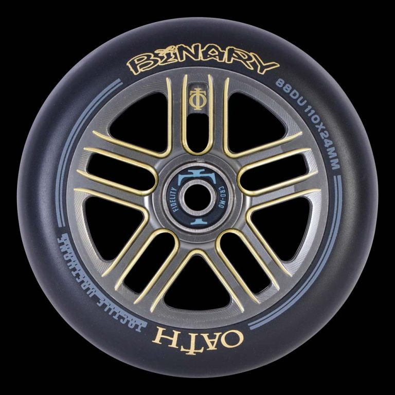 OATH Roue Binary 110x24mm Titanium Gold [x2]
