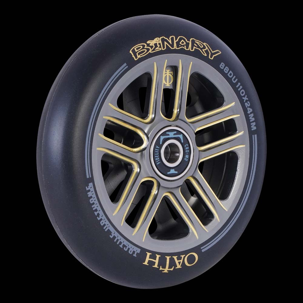 OATH Roue Binary 110x24mm Titanium Gold [x2]