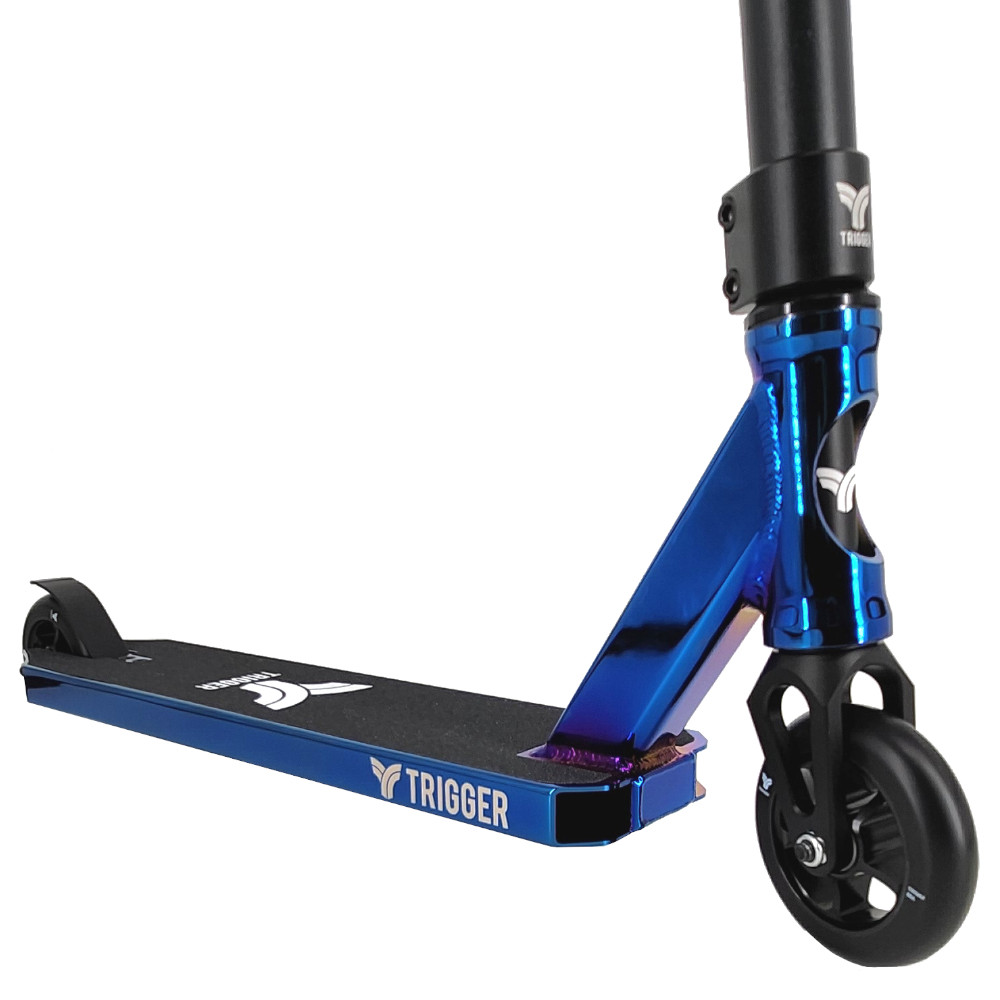 TRIGGER Trottinette freestyle TRICKS 55 Blue Neodeck