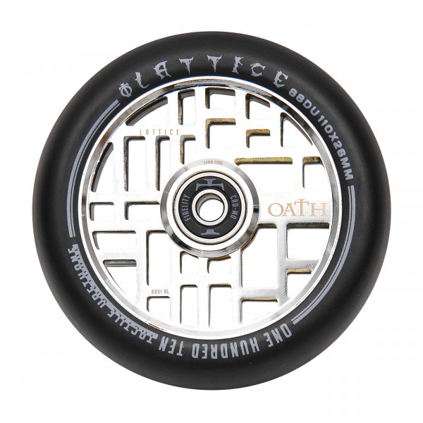 OATH ROUE Lattice 110mm Chrome [x2]