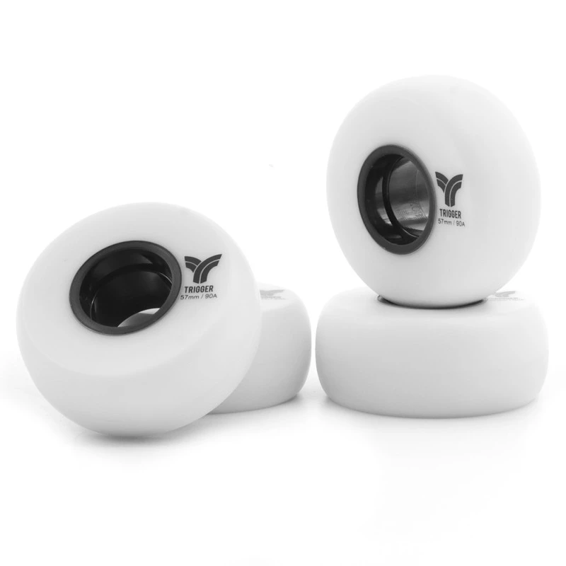 TRIGGER Roue LEVEL 57mm/90A Blanc [x4]