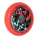 OATH Roue BERMUDA 110mm Black Teal RED [x2]