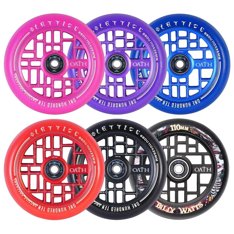 OATH ROUE Lattice V2 110mm Black [x2]