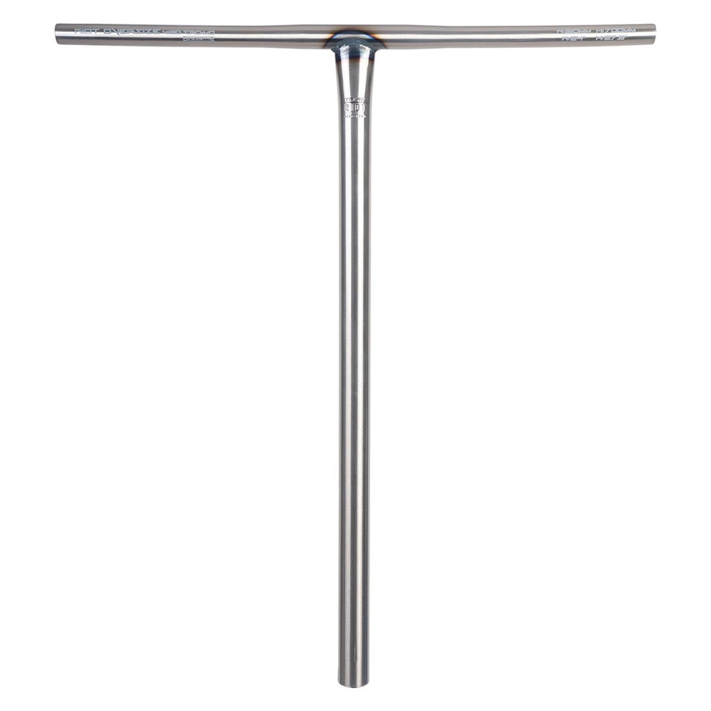 TRIAD Handlebar RIOT Cro-mo Butted 34.9 Raw Clear
