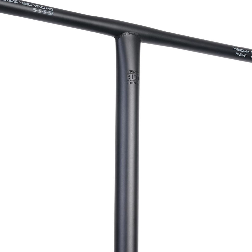 TRIAD Handlebar RIOT Cro-mo Butted 34.9 Black