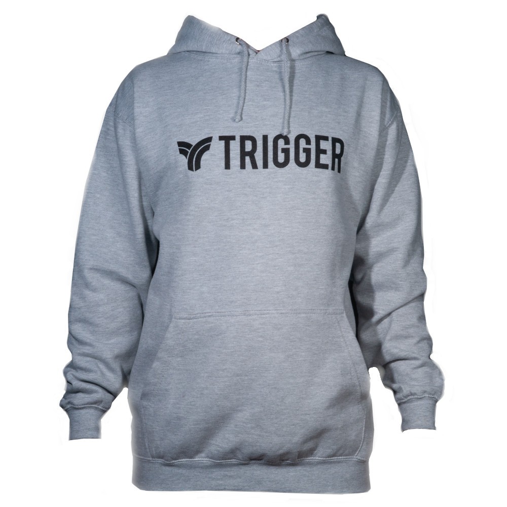TRIGGER Sweat à capuche COLLEGE Gris