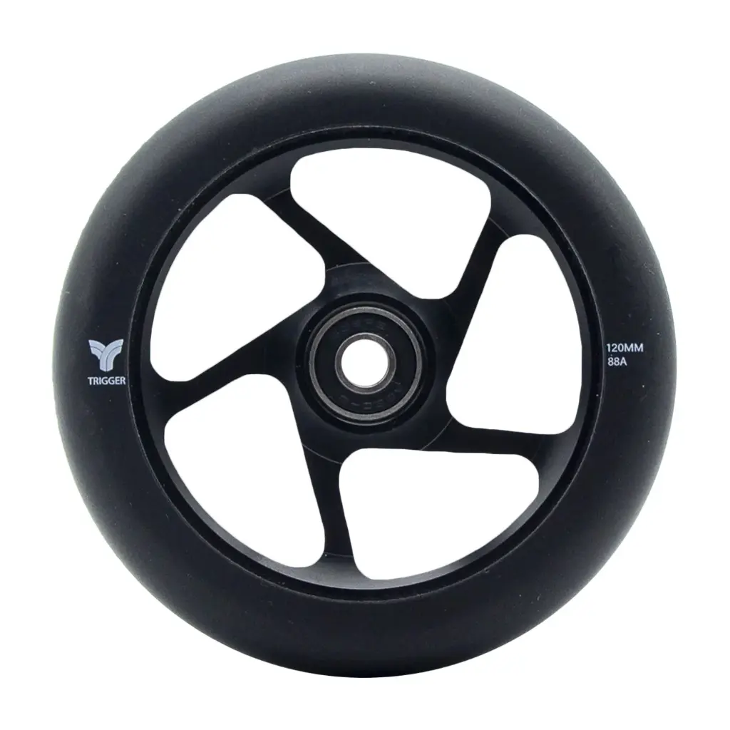 TRIGGER Roue 5 SPOKES 120mm/88A Noir [x1]