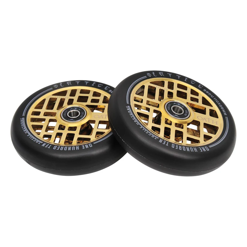 OATH Roue LATTICE 110mm 88A Or [x2]