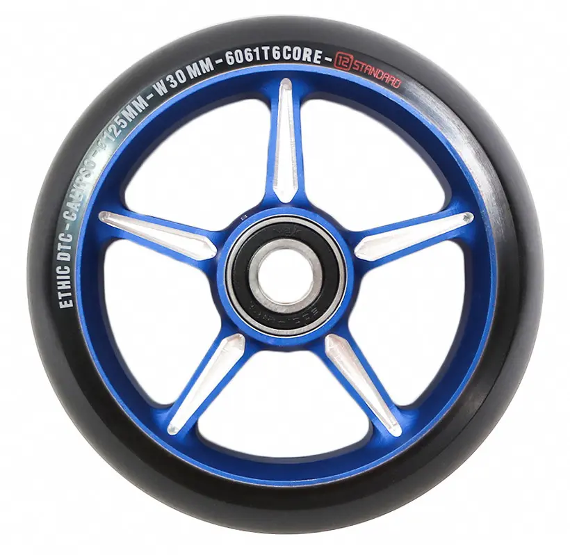 ETHIC Roue CALYPSO 125mm 88A 12 STANDARD Bleu [x1]