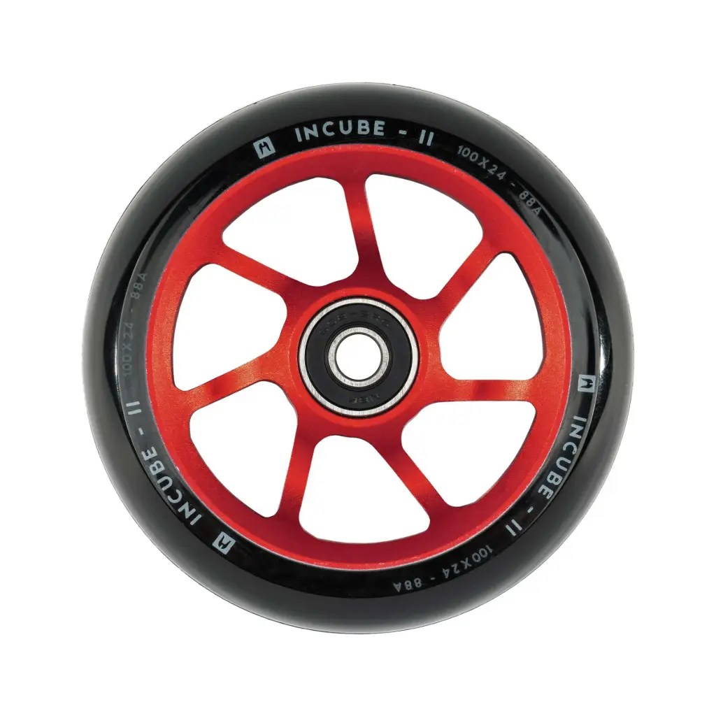 ETHIC Roue INCUBE V2 8 STANDARD 100mm 88A Rouge [x1]