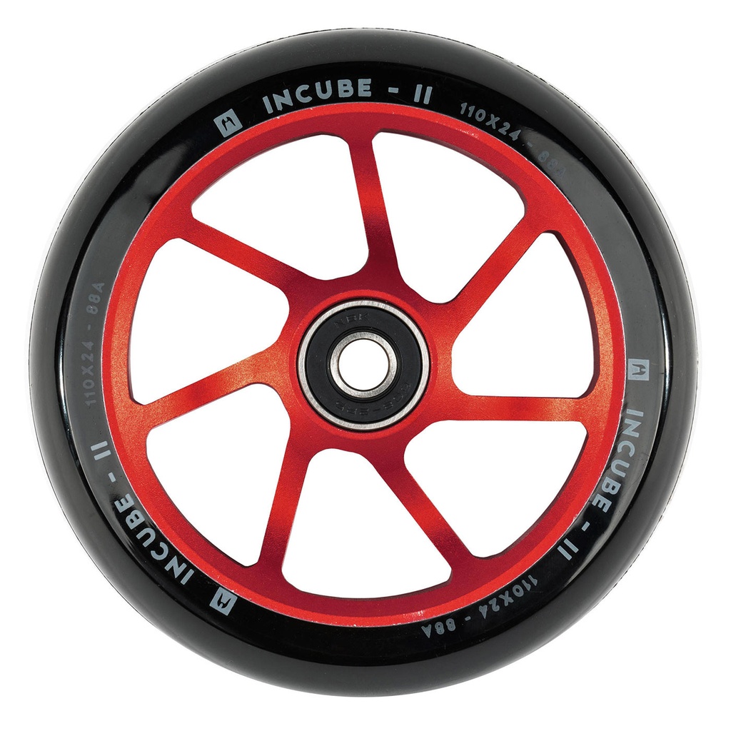 ETHIC Roue INCUBE V2 110mm Rouge [x1]