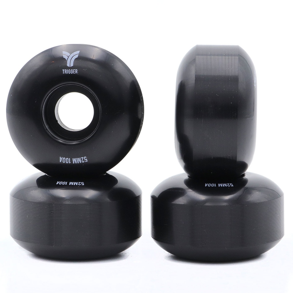 TRIGGER Roues SLIM 52x31mm 100A Noir [x4]