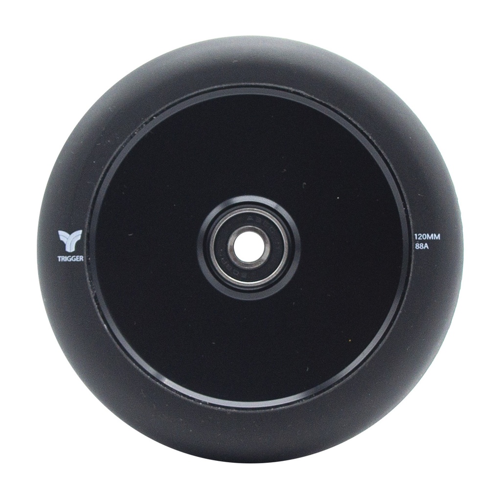 TRIGGER Wheel HOLLOW 30mm 120mm/88A Black Black [x1]