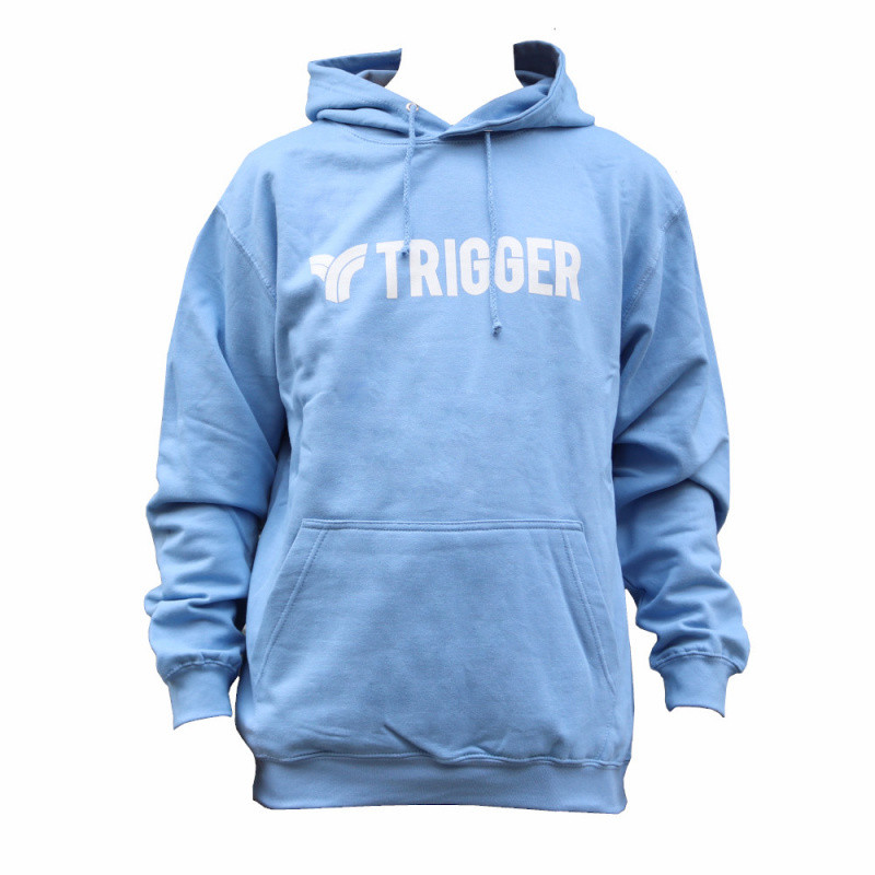 TRIGGER Sweat à capuche COLLEGE Turquoise