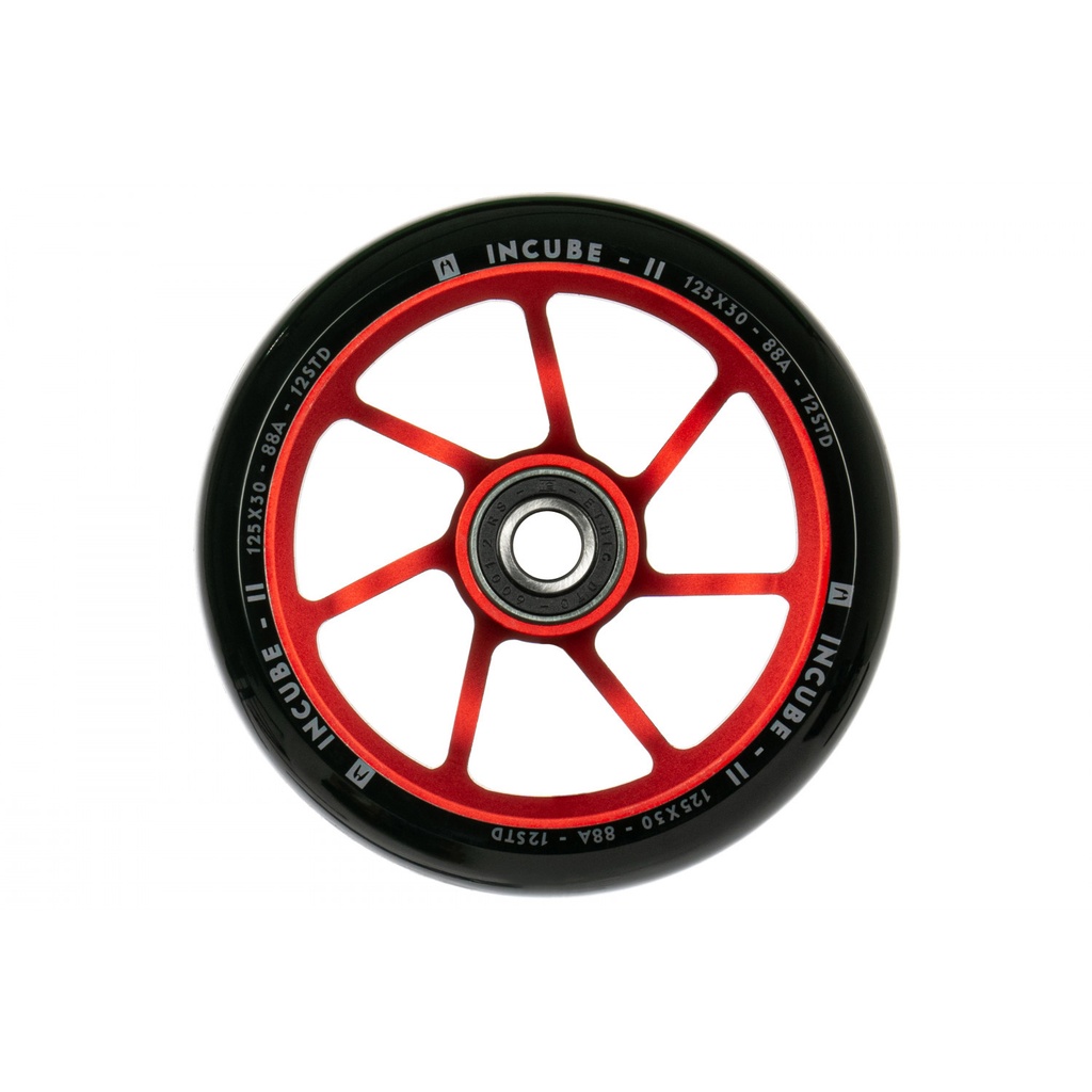ETHIC Roue Incube V2 12 STD 125mm Rouge [x1]