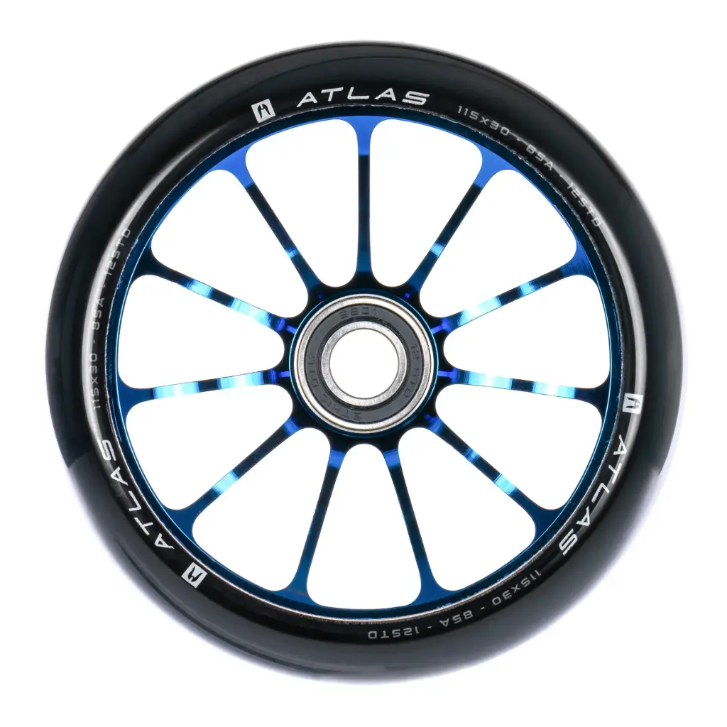 ETHIC Roue ATLAS 12 STD 115mm Bleu Chrome [x1]
