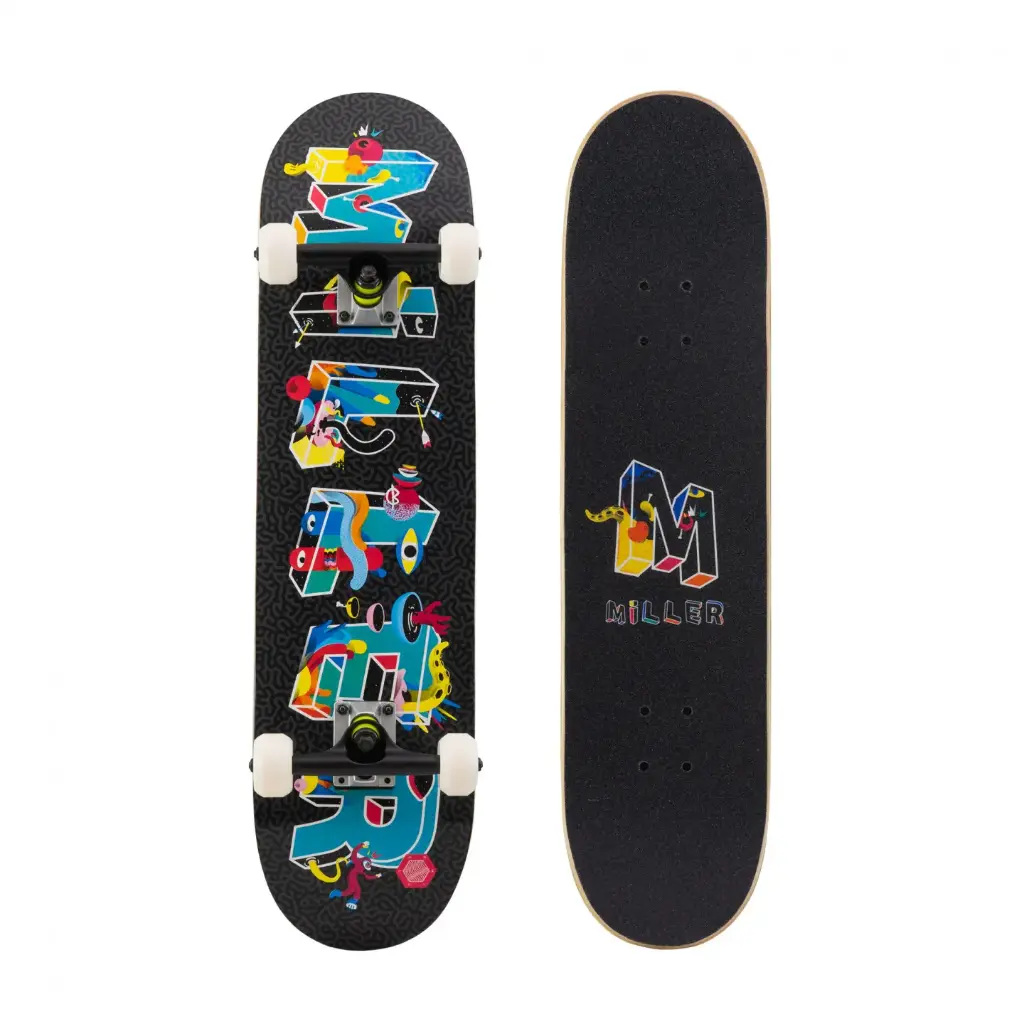 MILLER DIVISON SKATEBOARD complet COMUNITY 8 x 31.75 