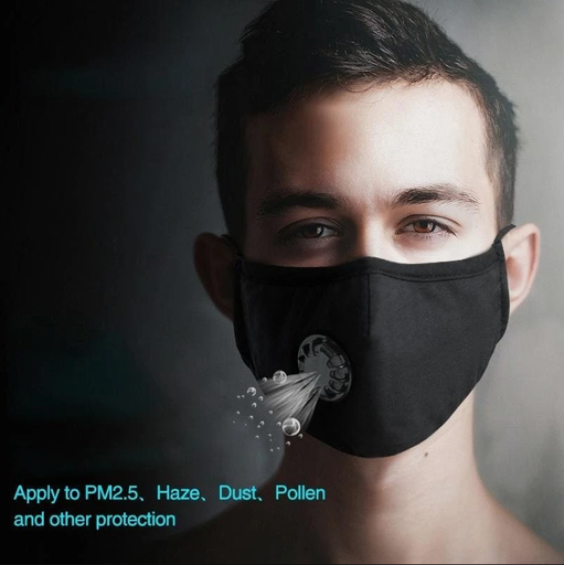 [10151[T.UNINOIR      ]] TRIGGER Masque ANTI POLLUTION Noir