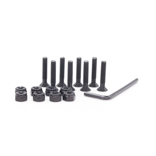 [11318[1-   BLAC.     ]] TRIGGER Visserie (Hardware) 1'' Black