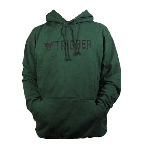 [10072-VERT] TRIGGER COLLEGE Hoodie Green