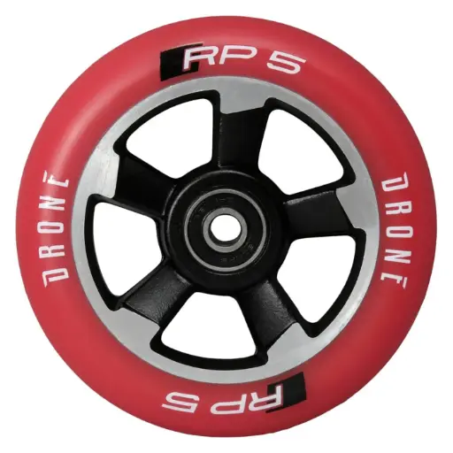 [11866[110  B-R       ]] DRONE Roue RP5 Black Red [x1]