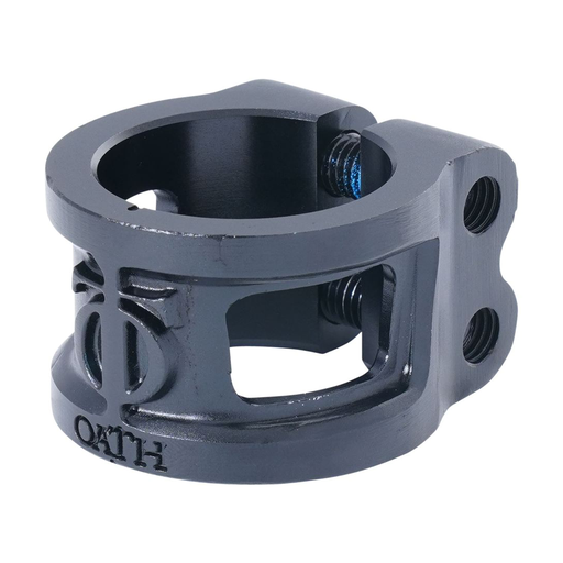 [11452[     SA-BL     ]] OATH Collier de serrage 2 VIS CAGE V2 Satin black