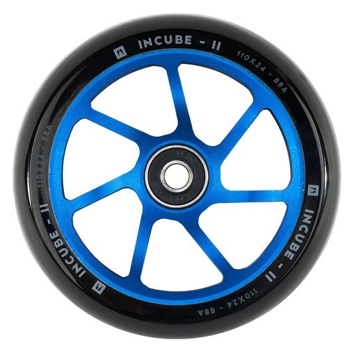 [06438[110  BLEU      ]] ETHIC Roue INCUBE V2 110mm Bleu [x1]