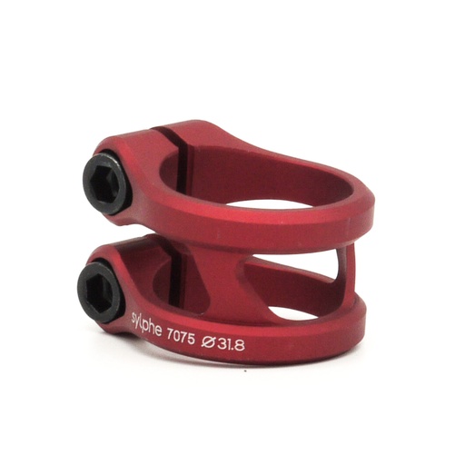 [02330[     ROUGE     ]] ETHIC Collier de serrage SYLPHE 31.8 Rouge
