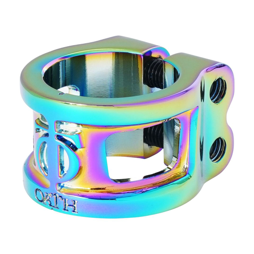 [11452[     NE-CH     ]] OATH Collier de serrage 2 VIS CAGE V2 Neo Chrome