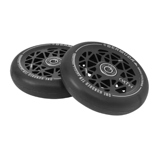 [11449[     SA-BL     ]] OATH Roue BERMUDA Satin Black [x2]