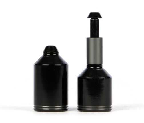 [03741[     BRUT      ]] ETHIC KIT PEGS Alu V2 Noir Raw