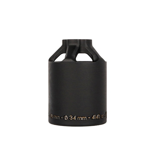 [08603[     NOIR      ]] ETHIC Pegs 12 STD ACIER 48mm Noir