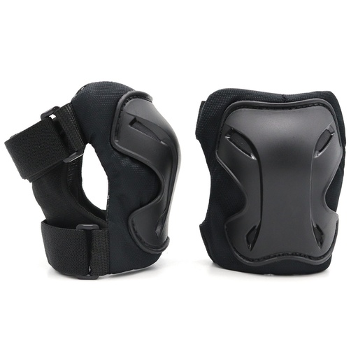 [06123[ NOIR ]] QU GEAR Protège Genoux SPK 311 Noir