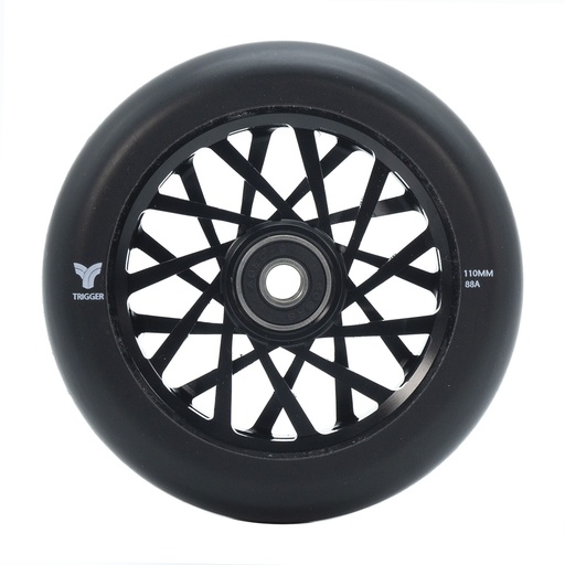 [12421[110  NO_NO     ]] TRIGGER Roue STAR 110mm/88A Noir Noir [x1]